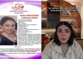 PERSONA DESAPARECIDA: Buscan en Cancún a veterinaria vista por última vez en Jardines del Sur