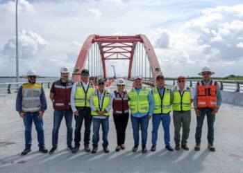 REPORTA MARA: Avance del 92% en Puente Nichupté