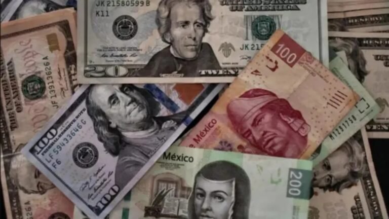 Peso mexicano toca su máximo en 18 meses ante la caída del dólar