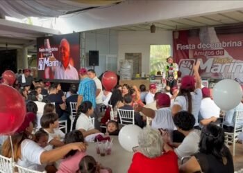 NUTRIDA AFLUENCIA: Realizan “Amigos de Rafa Marín” posada navideña (VIDEO)