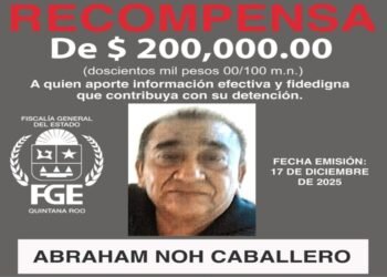 RECOMPENSA: Ofrece FGE 200 mil pesos por información para detener a prófugo