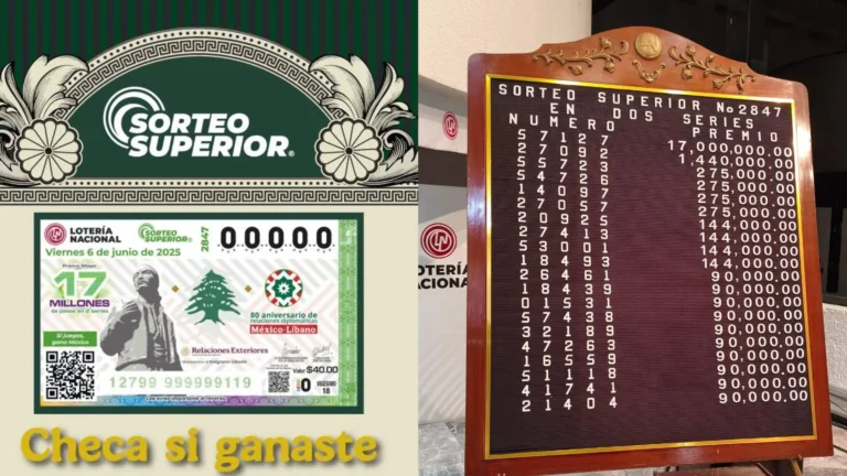 Resultados del Sorteo Especial 307 revela un premio mayor de 40 millones