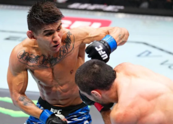 La revancha de Mario Bautista en UFC Vegas 113: ¿podrá detener al "lok dog" Oliveira?