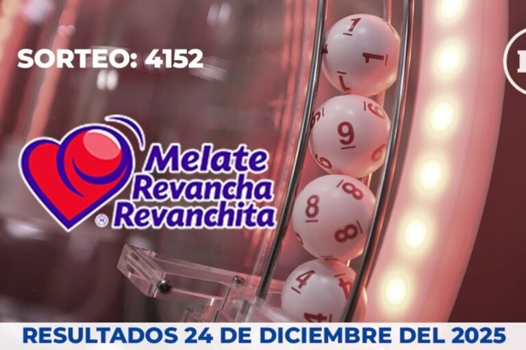 Se revelan los números ganadores del Melate 4152: bolsa histórica de 562.5 millones