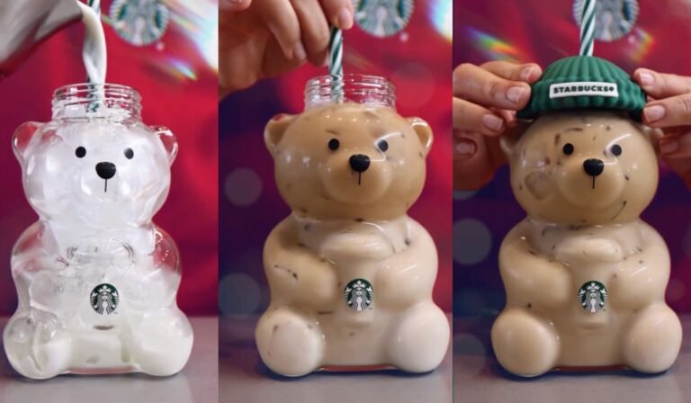Starbucks vaso de oso 2025: La fiebre del vaso Bearista, filas y reventa