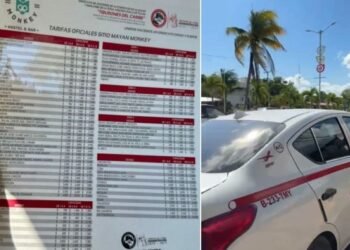 “UN TAXI MÁS QUE TE ROBA EN TULUM”: Denuncian tarifarios irregulares en plena temporada alta (VIDEO)