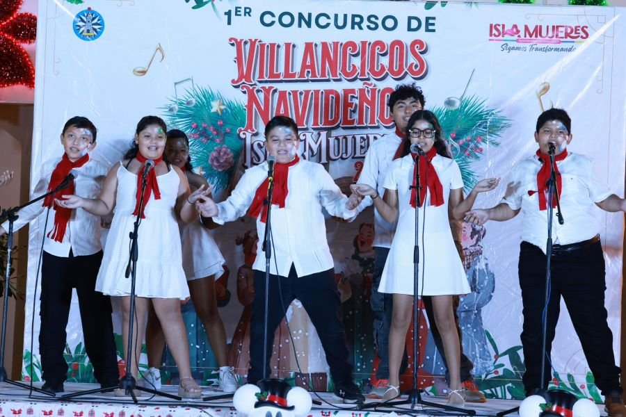 Efectúan Primer Concurso de Villancicos Navideños en Isla Mujeres 1 VILANCICOS