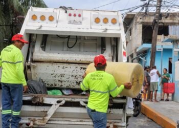 ISLA MUJERES: Refuerzan trabajos de limpieza en diciembre