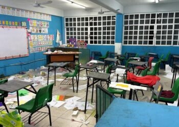 Roban y vandalizan primaria en Villas Otoch Paraíso; suspenden clases