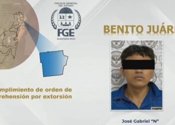 EXTORSIÓN: Vinculan a proceso a joven por cobro de piso en la Supermanzana 74 de Cancún