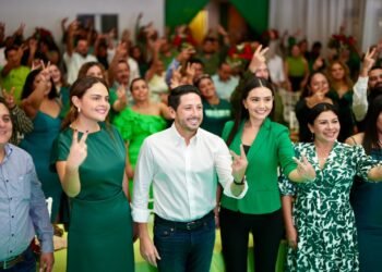 PARTIDO VERDE: Reúne dirigencia estatal a militancia del sur de Quintana Roo