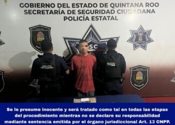 Detienen a motociclista armado tras persecución en la SM 254
