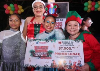 ACTIVIDADES DECEMBRINAS: Realiza Isla Mujeres primer concurso de villancicos en Zona Continental