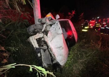 Se da la fuga taxista de Tulum tras provocar volcadura en la carretera 307