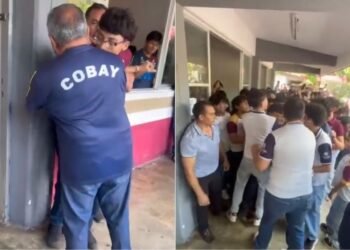 MÉRIDA: Alumno agrede a compañera y golpea a profesor