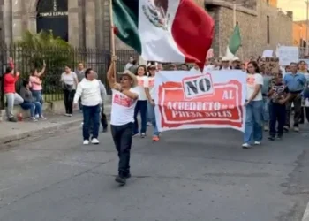 Acueducto Solís: la protesta que desafía el plan hídrico de Sheinbaum
