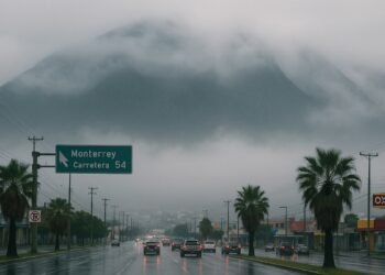Alerta por Clima en Monterrey: Descenso a 2°C y riesgo de aguanieve