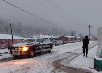 Alerta por clima en Chihuahua bajo -20 °C: La tercera tormenta invernal