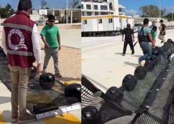 ANUNCIA SEMA: Llegan barreras antisargazo para Tulum