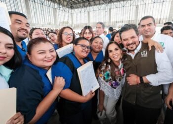 CERTEZA LABORAL: Entregan 71 bases y nombramientos en el IMSS