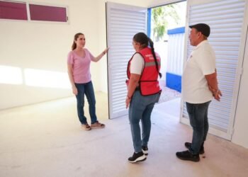 Construyen nuevo salón en el Centro Comunitario de Isla Mujeres
