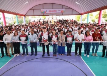 Inauguran nuevo domo de la colonia La Gloria en Isla Mujeres