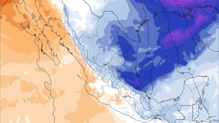 El despertar ártico del Frente Frío 32: nieve, heladas y el riesgo de deslaves
