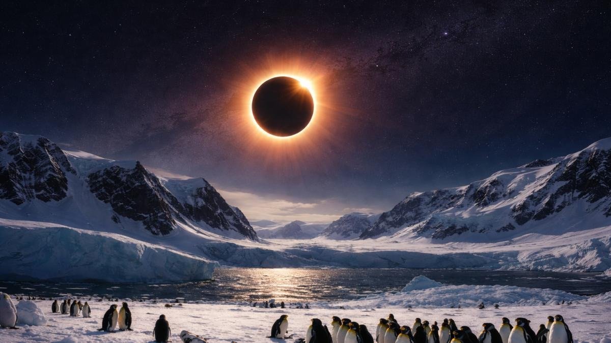 El eclipse solar más exclusivo del siglo: Solo dos minutos de “anillo de fuego” en la Antártida - Caribe Peninsular