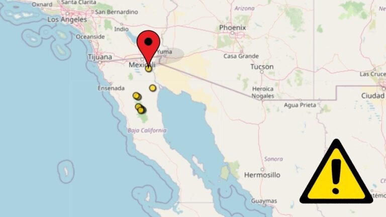 Enjambre sísmico despierta a Mexicali: qué revela la actividad en Holtville