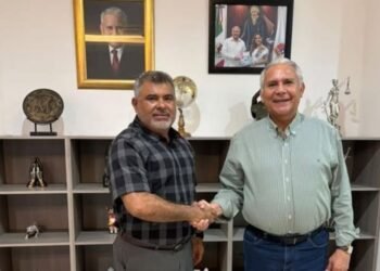 REFUERZAN COORDINACIÓN: Se reúne titular de FGE con jefe policial de Cancún