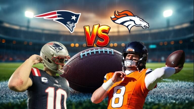 Final de la AFC 2026: Dónde ver Patriots vs. Broncos, el duelo de destinos cruzados Maye-Stidham