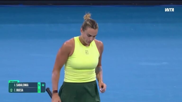 La exhibición de poder de Sabalenka en Brisbane 2026 y la defensa de su corona