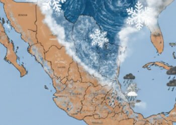 La masa de aire polar desata temperaturas gélidas en México