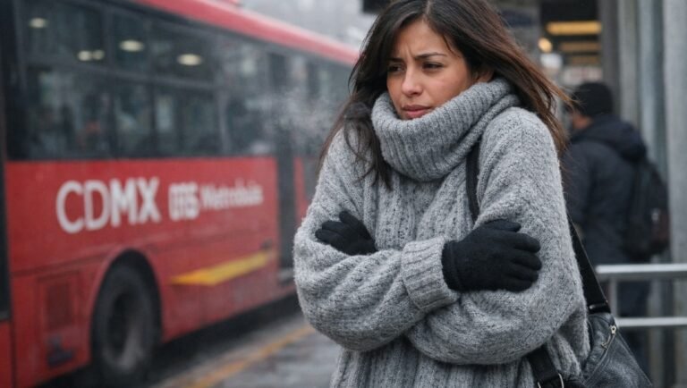 La ola polar y el clima en México: La mínima de 3°C en CDMX y ocho estados con 40°C