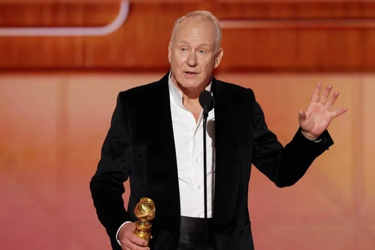 La ternura es el nuevo punk: El premio de Stellan Skarsgård en los Globos de Oro 2026