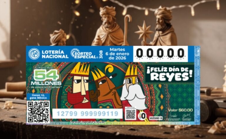 Los números millonarios que dejó el Sorteo Especial 308 de Día de Reyes