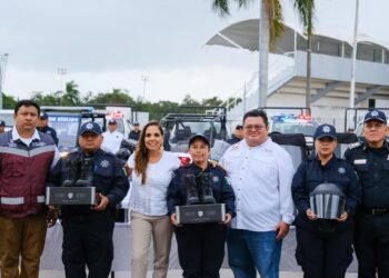 Adquieren vehículo blindado para Policía de Cozumel