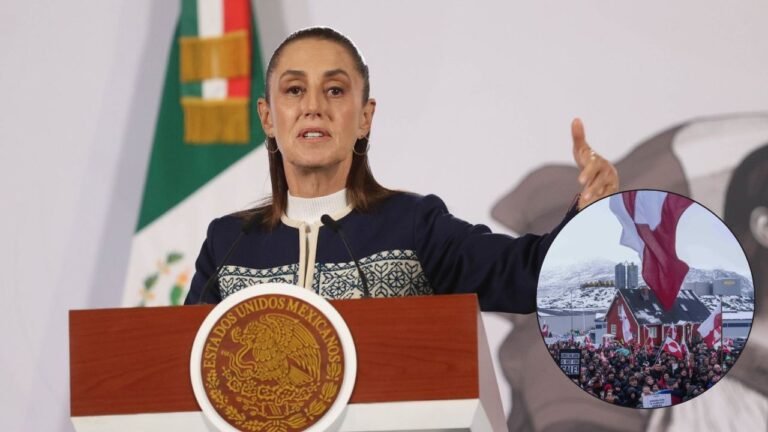 México y la soberanía: Sheinbaum fija postura ante disputa de Groenlandia