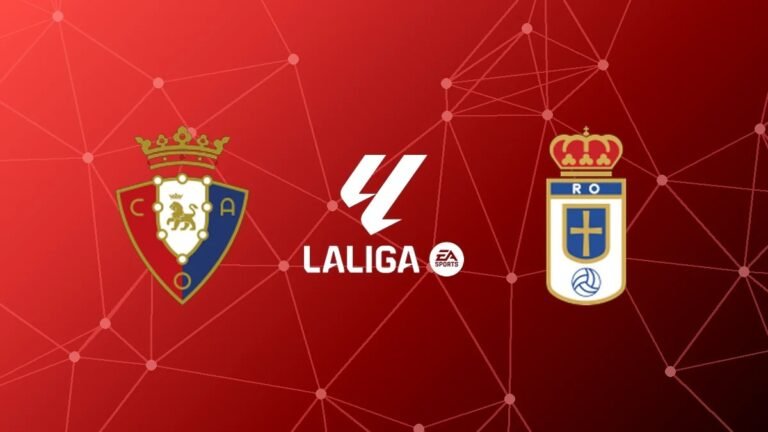 Osasuna vs. Real Oviedo: Pronóstico, análisis de rachas y dónde ver en México