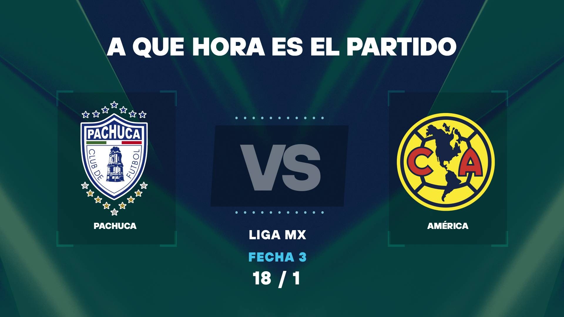 Pachuca vs América: El análisis de la jornada 3 y las alineaciones ...