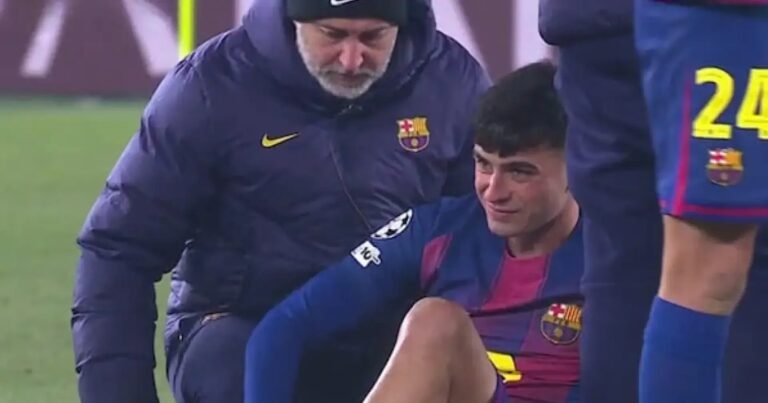 Pedri bajo estudios médicos: Posible rotura muscular y tiempo de baja