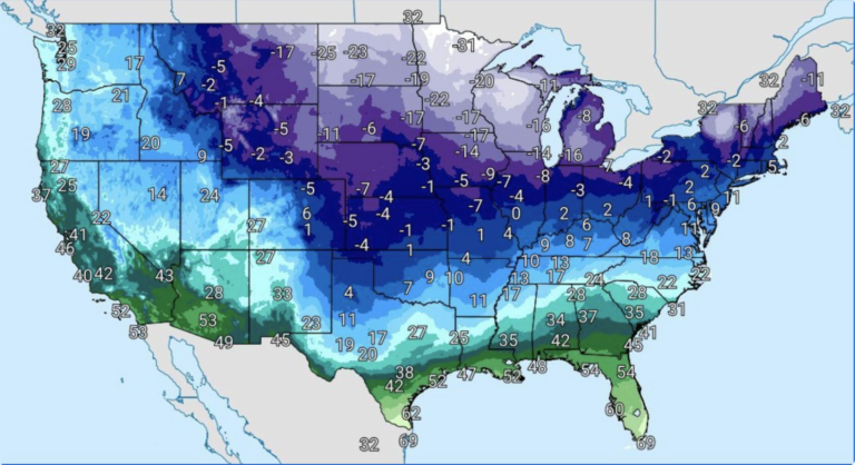 Tormenta invernal masiva paraliza EEUU: cortes, caos aéreo y frío récord