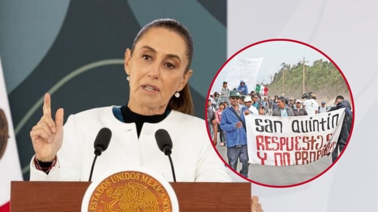 Sheinbaum anuncia plan de justicia social y laboral para San Quintín