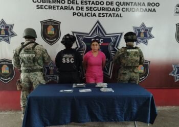 Detienen a mujer con narcóticos en Villas del Mar