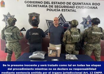 Detienen en Cancún a hombre vinculado a una red de tráfico de personas