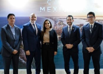 Sostiene Mara reunión estratégica con presidente de Wyndham Hotels & Resorts en Madrid
