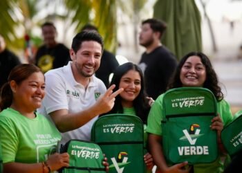 PVEM-QR: Reafirma Renán Sánchez trabajo territorial ante militancia en Isla Mujeres