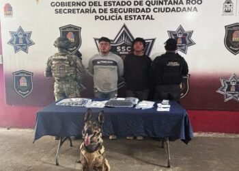 Detienen a dos presuntos narcomenudistas en Costa Mujeres