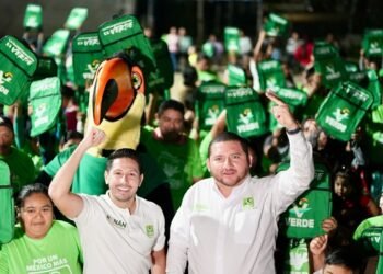 Renán Sánchez Tajonar destaca fortalecimiento del PVEM en QR y refrenda alianza