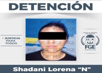 Detiene FGE a mujer considerada objetivo prioritario en Chunhuhub